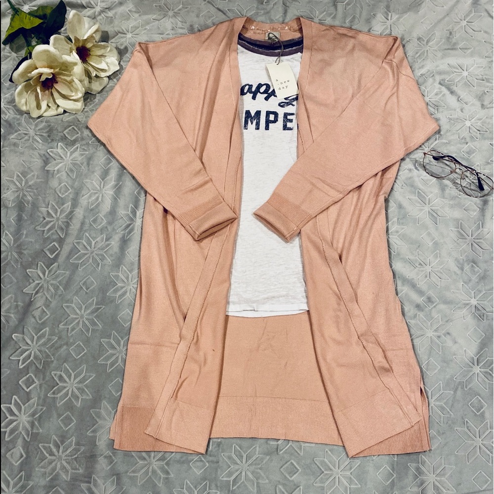 WOMENS PINK CARDIGAN